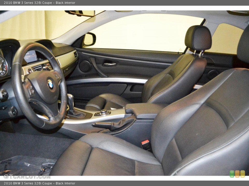 Black Interior Photo for the 2010 BMW 3 Series 328i Coupe #80943300