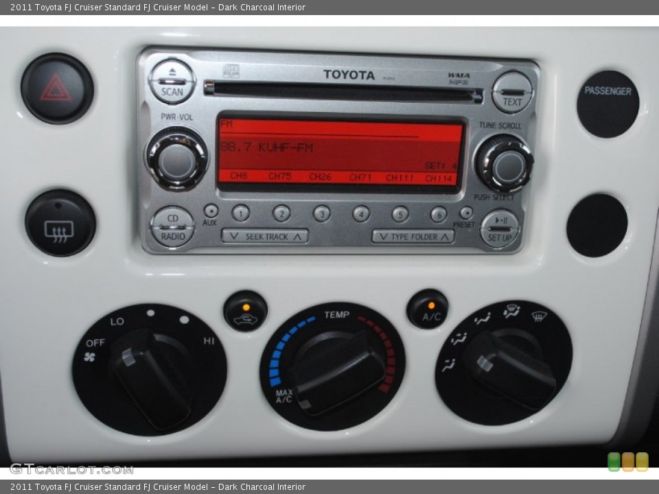 Dark Charcoal Interior Audio System for the 2011 Toyota FJ Cruiser  #80943764