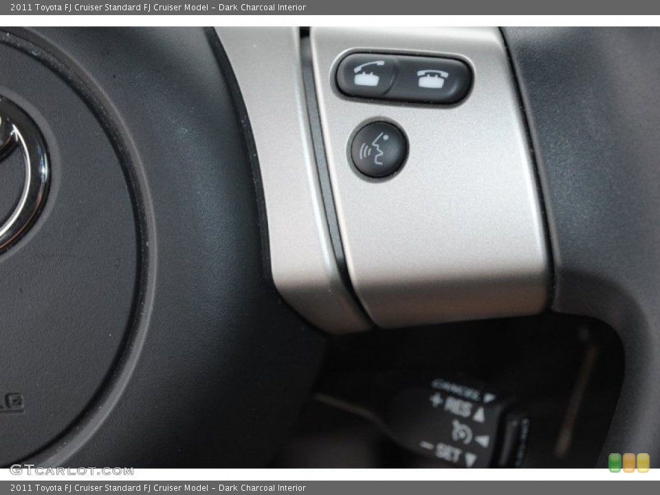 Dark Charcoal Interior Controls for the 2011 Toyota FJ Cruiser  #80943786