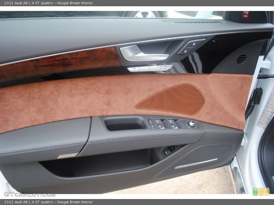 Nougat Brown Interior Door Panel for the 2013 Audi A8 L 4.0T quattro #80944866