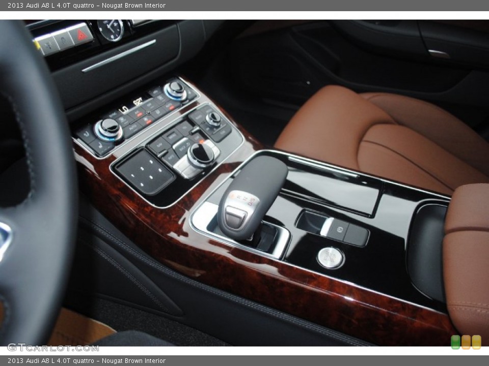 Nougat Brown Interior Transmission for the 2013 Audi A8 L 4.0T quattro #80944914