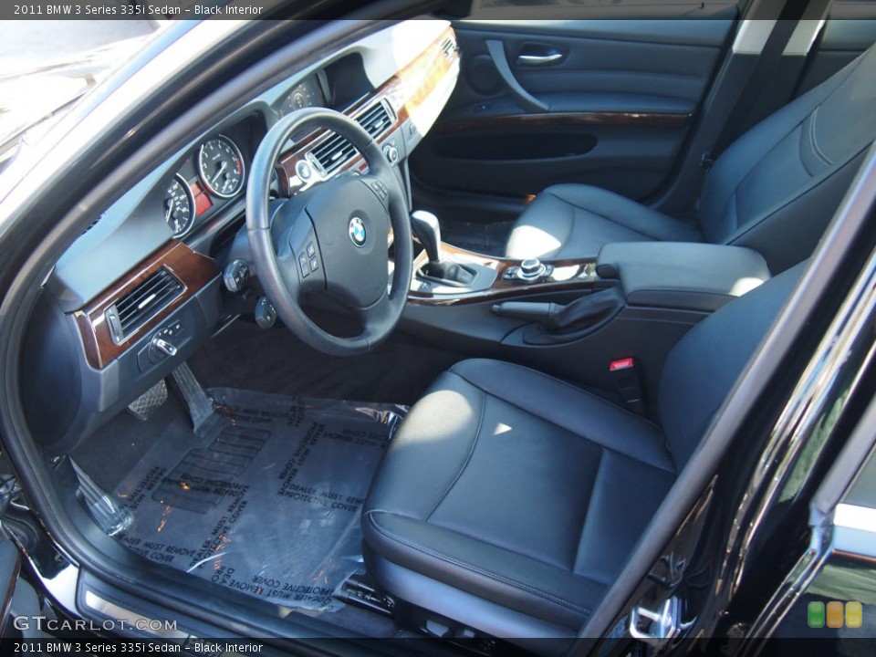 Black Interior Photo for the 2011 BMW 3 Series 335i Sedan #80944987