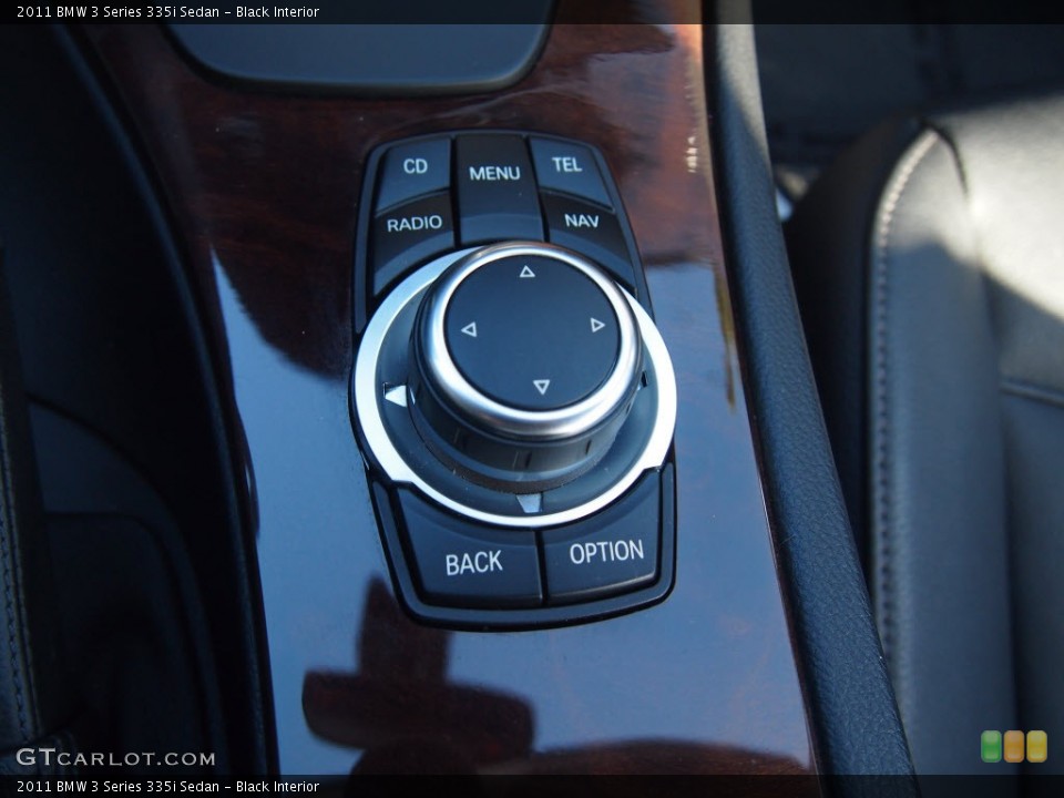Black Interior Controls for the 2011 BMW 3 Series 335i Sedan #80945130
