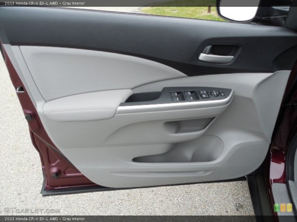 Gray Interior Door Panel for the 2013 Honda CR-V EX-L AWD #80946043