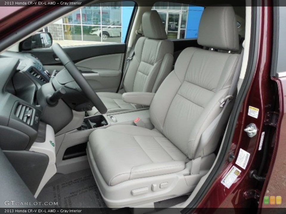 Gray Interior Photo for the 2013 Honda CR-V EX-L AWD #80946048