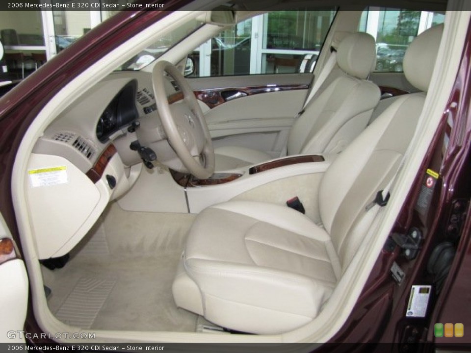 Stone Interior Photo for the 2006 Mercedes-Benz E 320 CDI Sedan #80949868