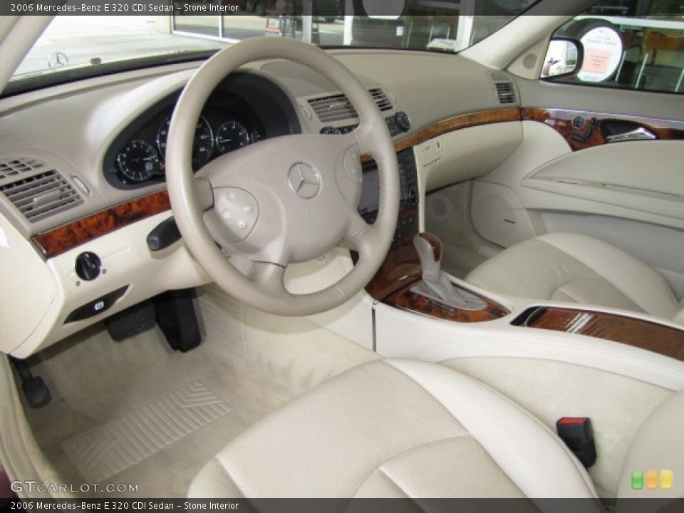 Stone Interior Prime Interior for the 2006 Mercedes-Benz E 320 CDI Sedan #80950110