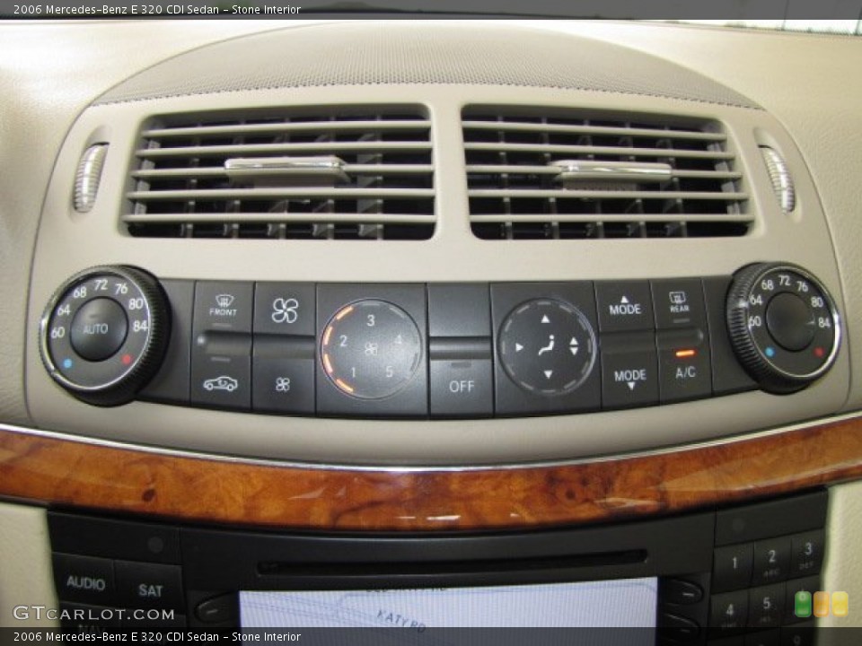 Stone Interior Controls for the 2006 Mercedes-Benz E 320 CDI Sedan #80950242