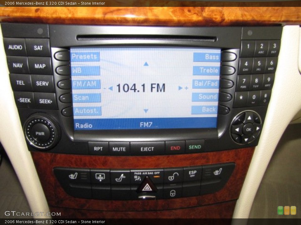 Stone Interior Audio System for the 2006 Mercedes-Benz E 320 CDI Sedan #80950298