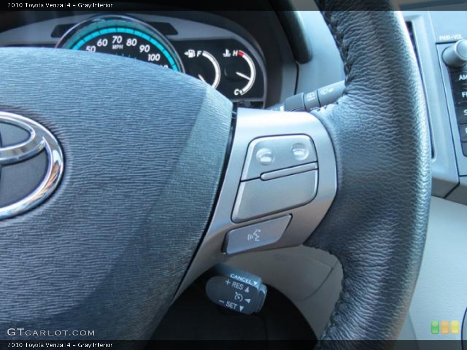 Gray Interior Controls for the 2010 Toyota Venza I4 #80950660