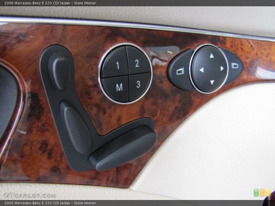 Stone Interior Controls for the 2006 Mercedes-Benz E 320 CDI Sedan #80950775