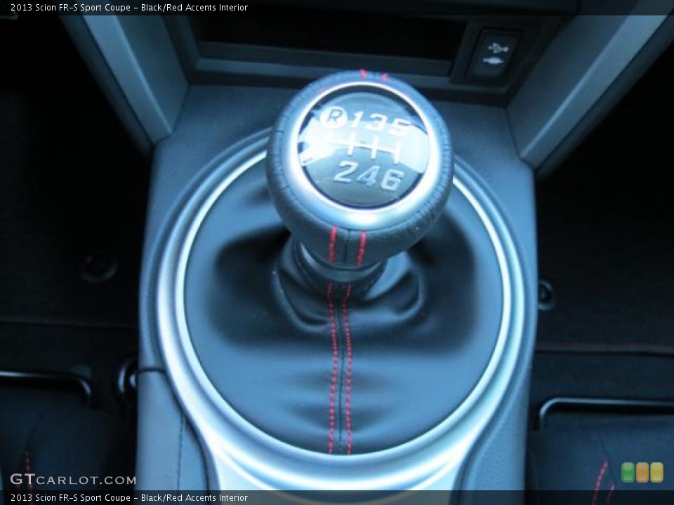 Black/Red Accents Interior Transmission for the 2013 Scion FR-S Sport Coupe #80953743