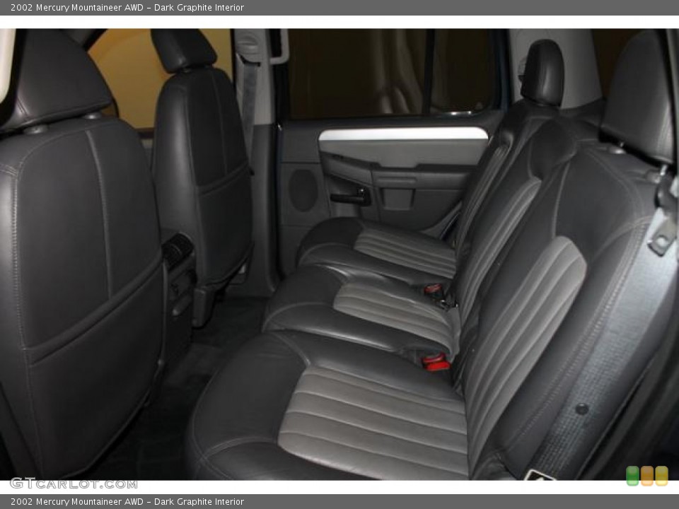 Dark Graphite Interior Rear Seat for the 2002 Mercury Mountaineer AWD #80954053