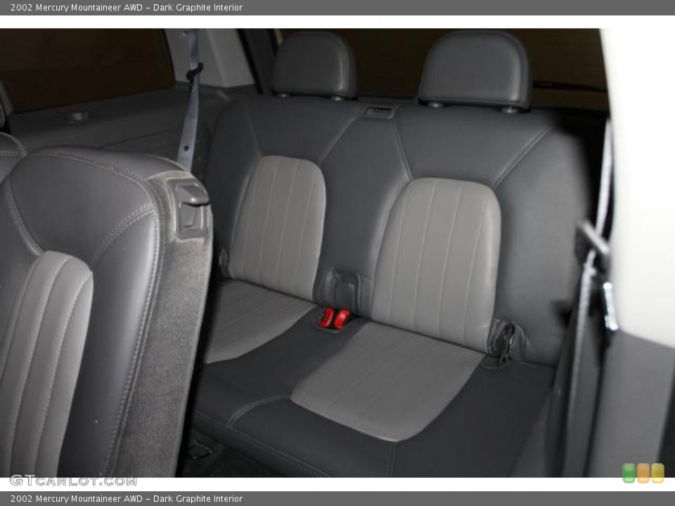 Dark Graphite Interior Rear Seat for the 2002 Mercury Mountaineer AWD #80954068