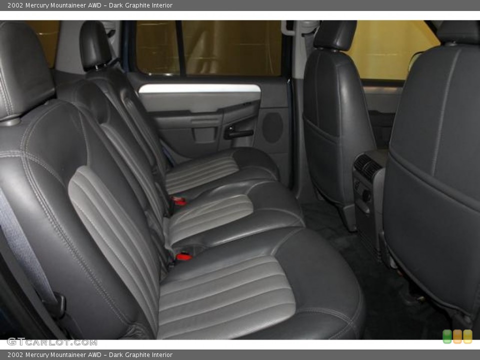 Dark Graphite Interior Rear Seat for the 2002 Mercury Mountaineer AWD #80954119