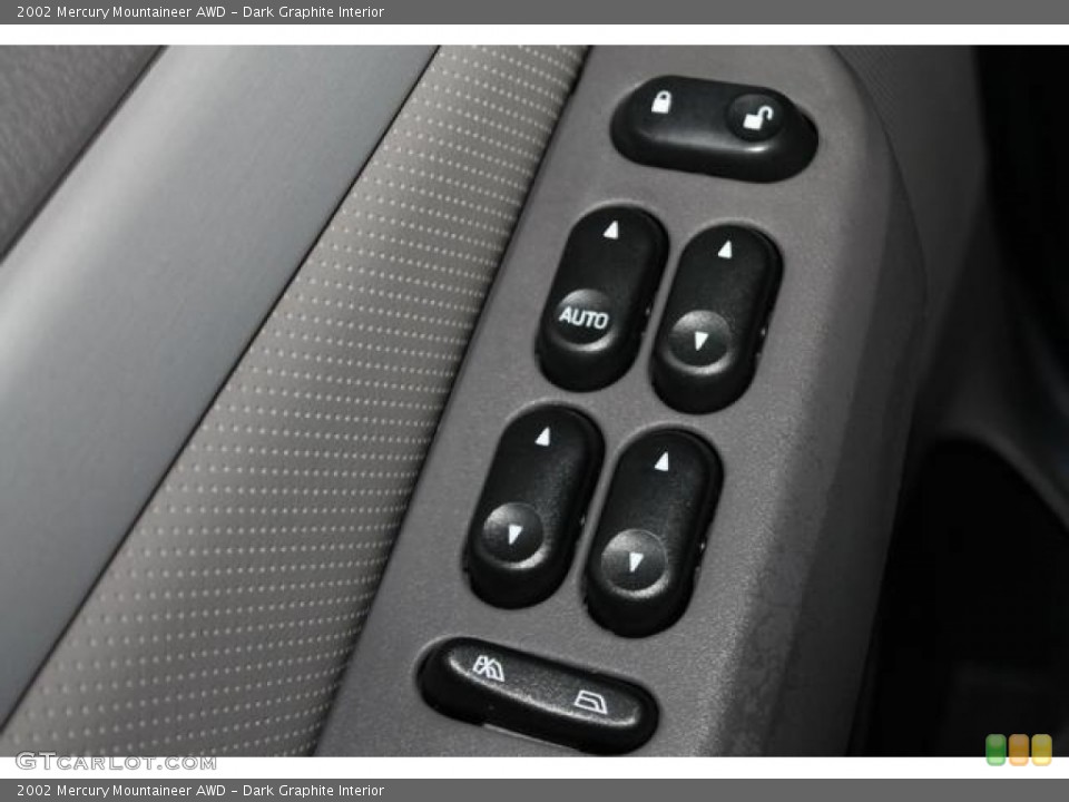 Dark Graphite Interior Controls for the 2002 Mercury Mountaineer AWD #80954228
