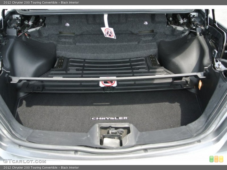 Black Interior Trunk for the 2012 Chrysler 200 Touring Convertible #80954261