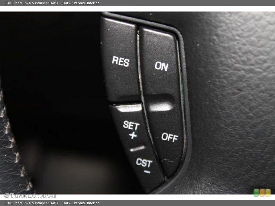 Dark Graphite Interior Controls for the 2002 Mercury Mountaineer AWD #80954284