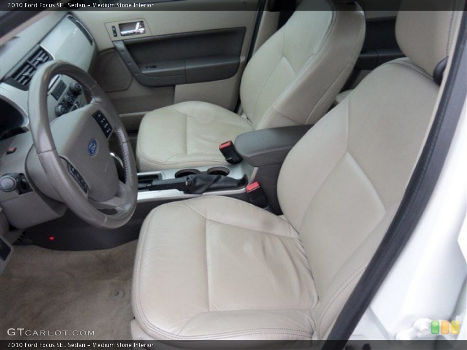 Medium Stone Interior Photo for the 2010 Ford Focus SEL Sedan #80955490