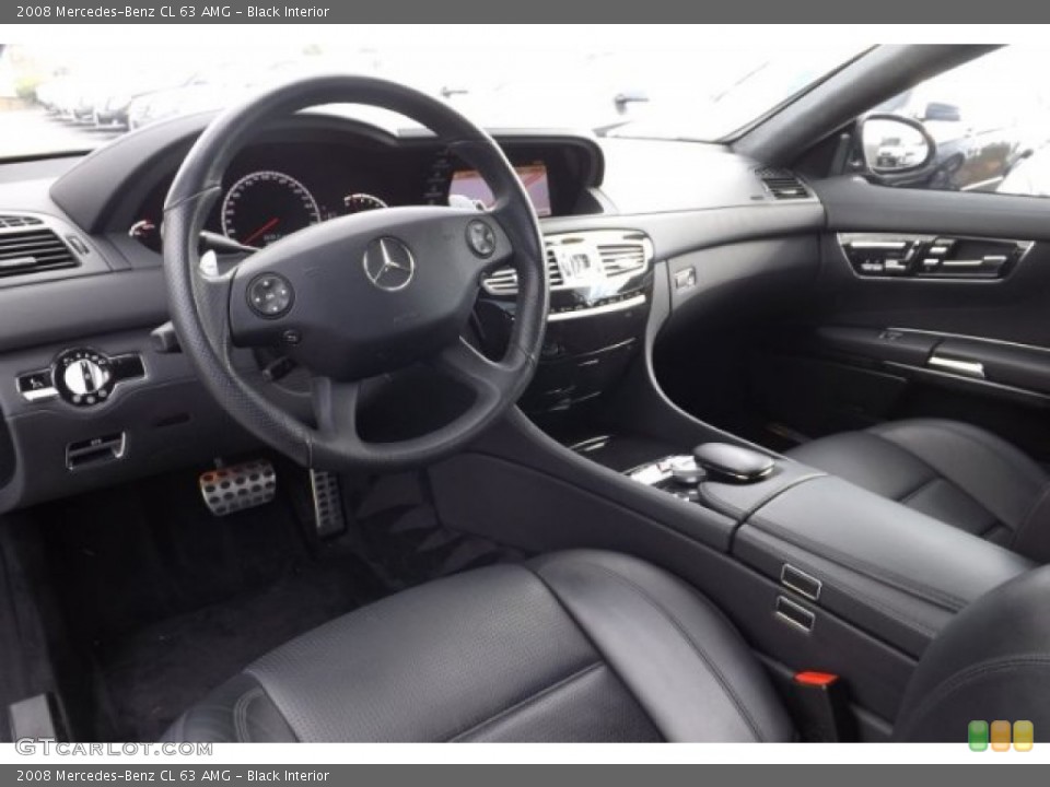 Black Interior Photo for the 2008 Mercedes-Benz CL 63 AMG #80955991