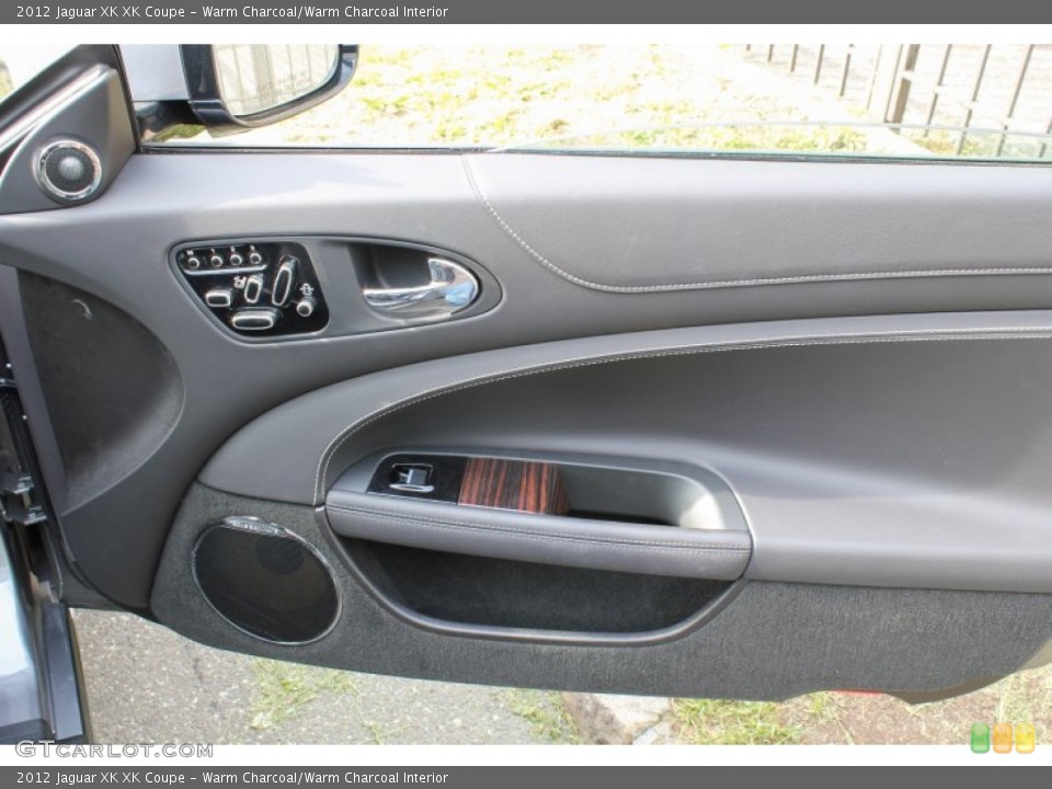 Warm Charcoal/Warm Charcoal Interior Door Panel for the 2012 Jaguar XK XK Coupe #80956141