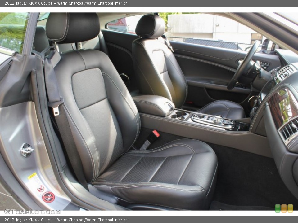 Warm Charcoal/Warm Charcoal Interior Front Seat for the 2012 Jaguar XK XK Coupe #80956156