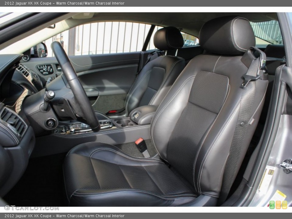 Warm Charcoal/Warm Charcoal Interior Front Seat for the 2012 Jaguar XK XK Coupe #80956227