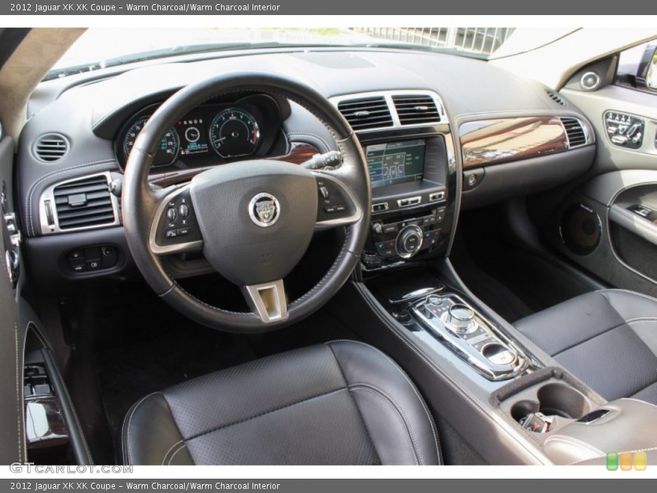 Warm Charcoal/Warm Charcoal Interior Photo for the 2012 Jaguar XK XK Coupe #80956369