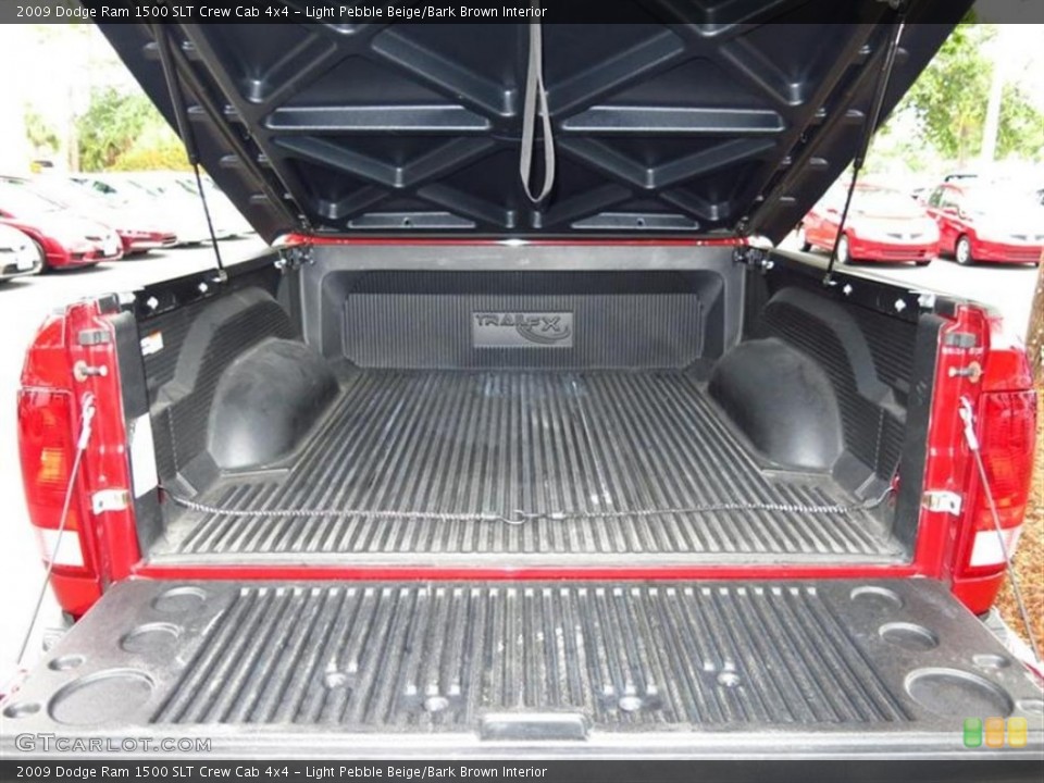 Light Pebble Beige/Bark Brown Interior Trunk for the 2009 Dodge Ram 1500 SLT Crew Cab 4x4 #80956935