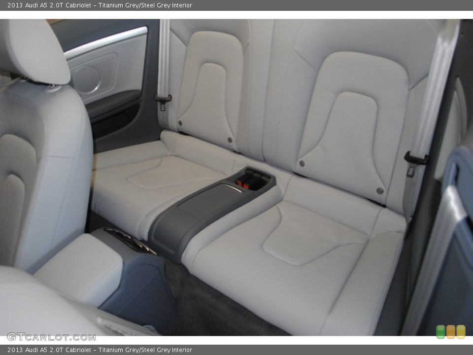 Titanium Grey/Steel Grey Interior Rear Seat for the 2013 Audi A5 2.0T Cabriolet #80958694