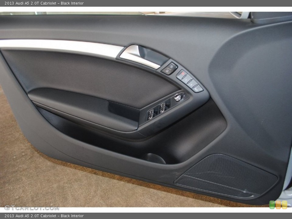 Black Interior Door Panel for the 2013 Audi A5 2.0T Cabriolet #80959408