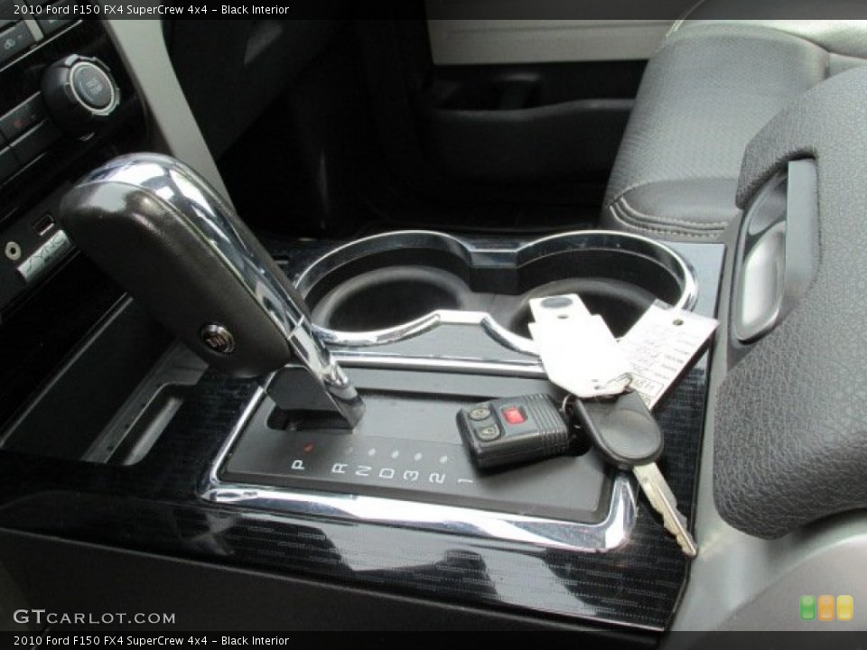 Black Interior Transmission for the 2010 Ford F150 FX4 SuperCrew 4x4 #80964253