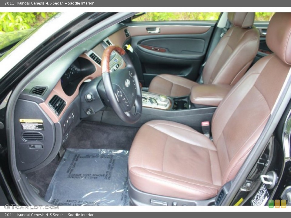 Saddle Interior Photo for the 2011 Hyundai Genesis 4.6 Sedan #80965351