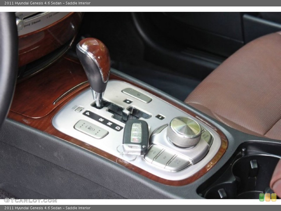 Saddle Interior Transmission for the 2011 Hyundai Genesis 4.6 Sedan #80965360