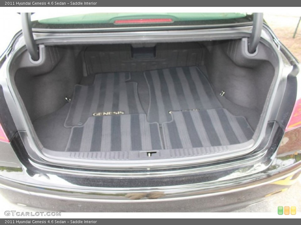 Saddle Interior Trunk for the 2011 Hyundai Genesis 4.6 Sedan #80965417
