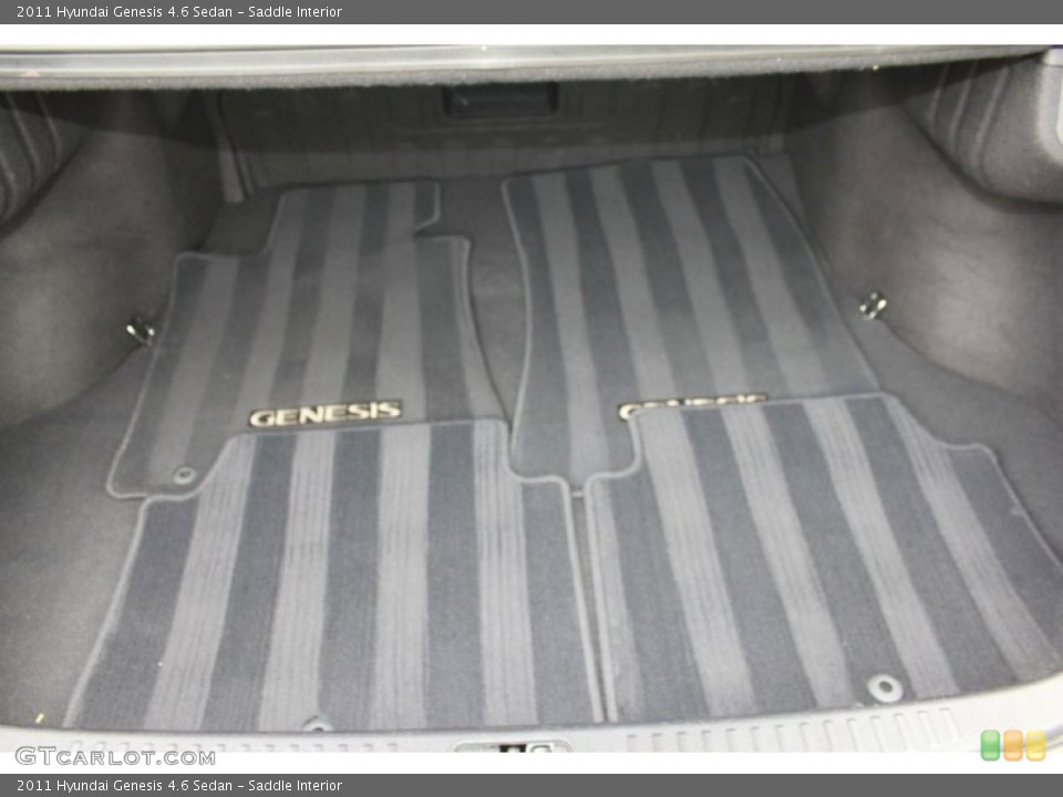 Saddle Interior Trunk for the 2011 Hyundai Genesis 4.6 Sedan #80965459
