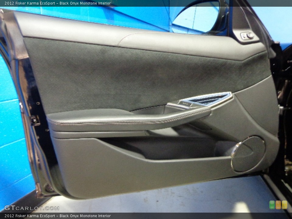 Black Onyx Monotone Interior Door Panel for the 2012 Fisker Karma EcoSport #80966270