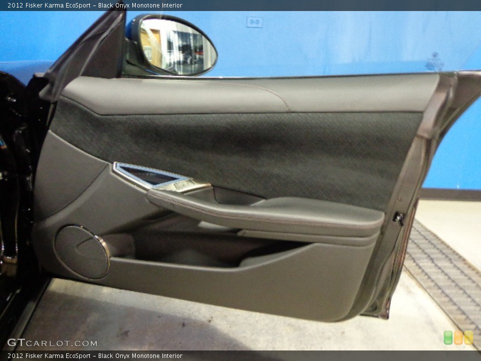 Black Onyx Monotone Interior Door Panel for the 2012 Fisker Karma EcoSport #80966310