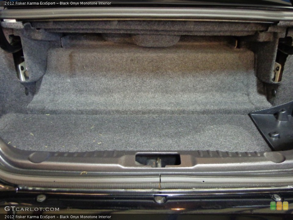 Black Onyx Monotone Interior Trunk for the 2012 Fisker Karma EcoSport #80966352