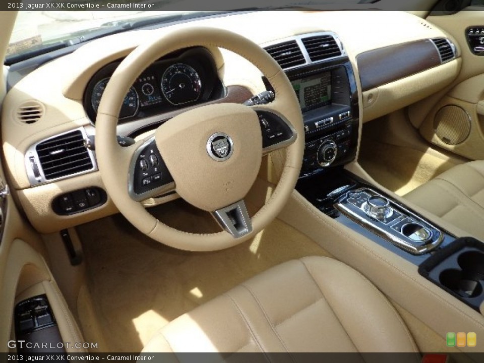 Caramel 2013 Jaguar XK Interiors