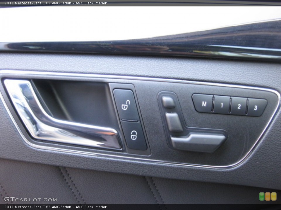 AMG Black Interior Controls for the 2011 Mercedes-Benz E 63 AMG Sedan #80966571