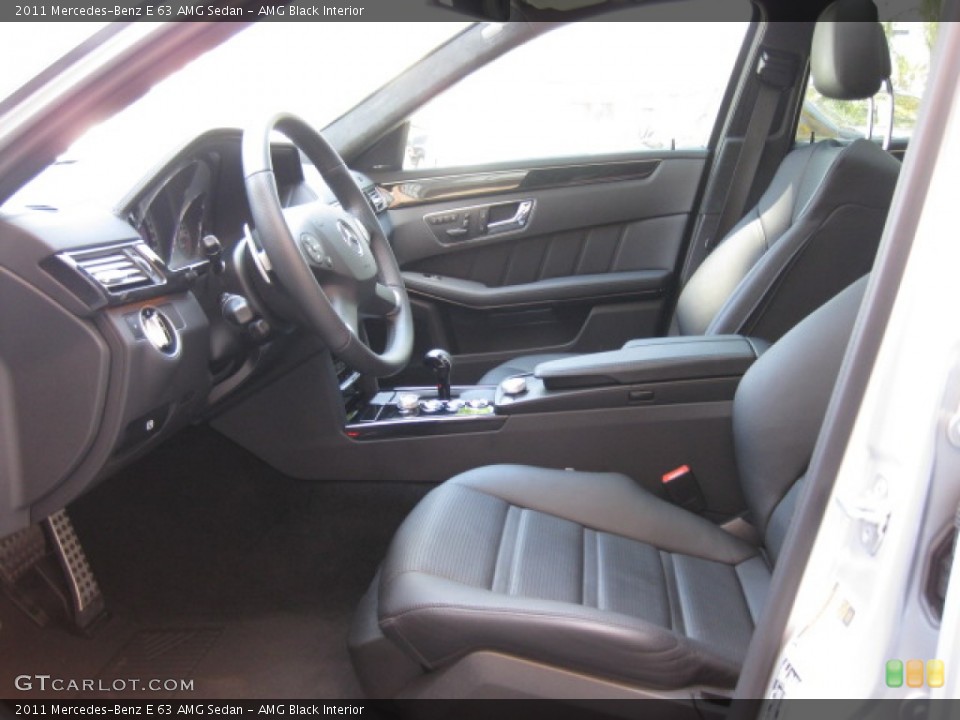 AMG Black Interior Photo for the 2011 Mercedes-Benz E 63 AMG Sedan #80966772