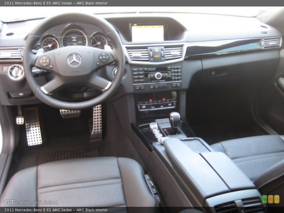 AMG Black Interior Dashboard for the 2011 Mercedes-Benz E 63 AMG Sedan #80966828