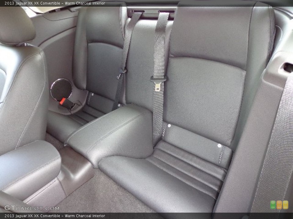 Warm Charcoal Interior Rear Seat for the 2013 Jaguar XK XK Convertible #80967088