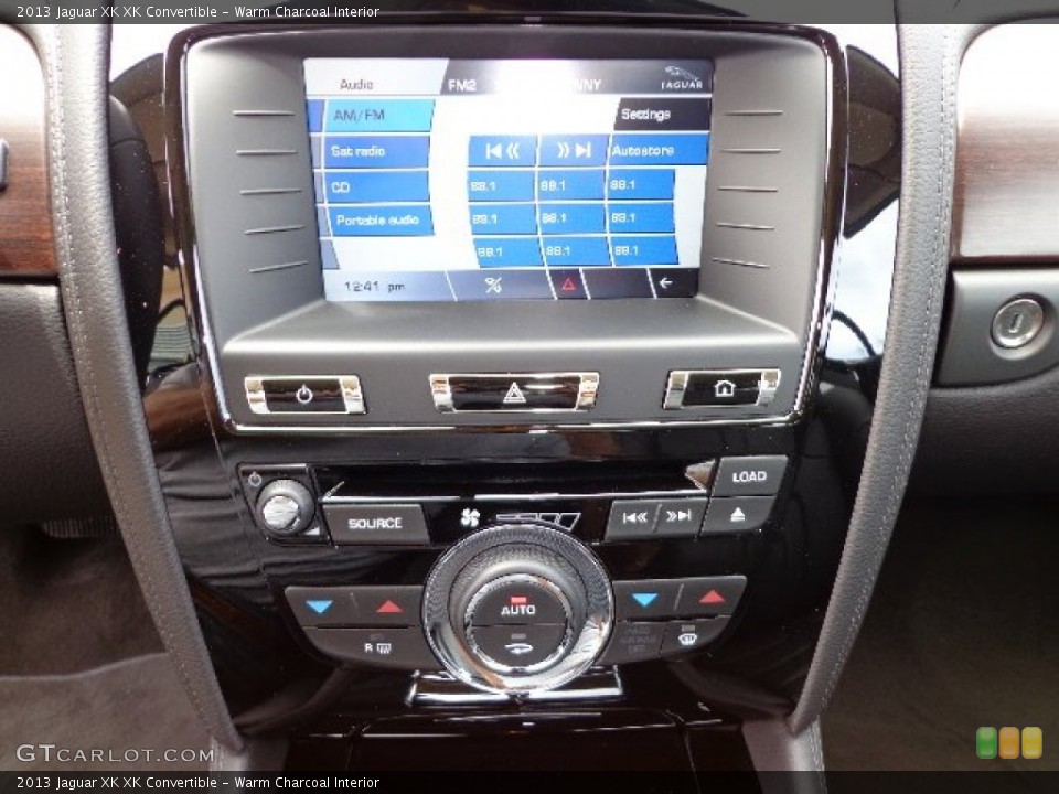 Warm Charcoal Interior Controls for the 2013 Jaguar XK XK Convertible #80967108