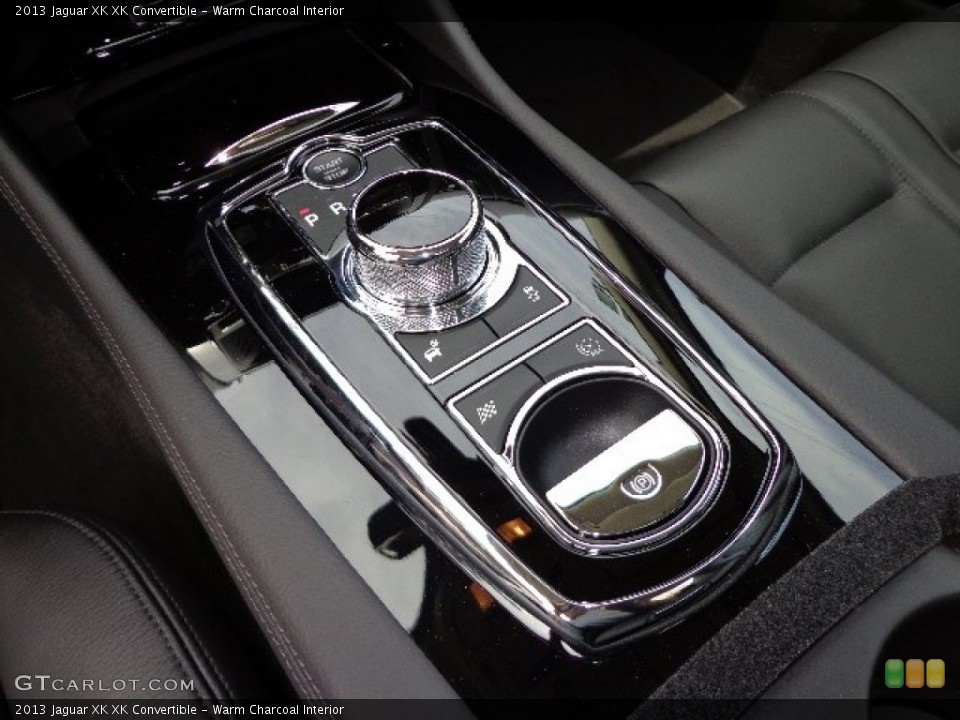 Warm Charcoal Interior Controls for the 2013 Jaguar XK XK Convertible #80967129
