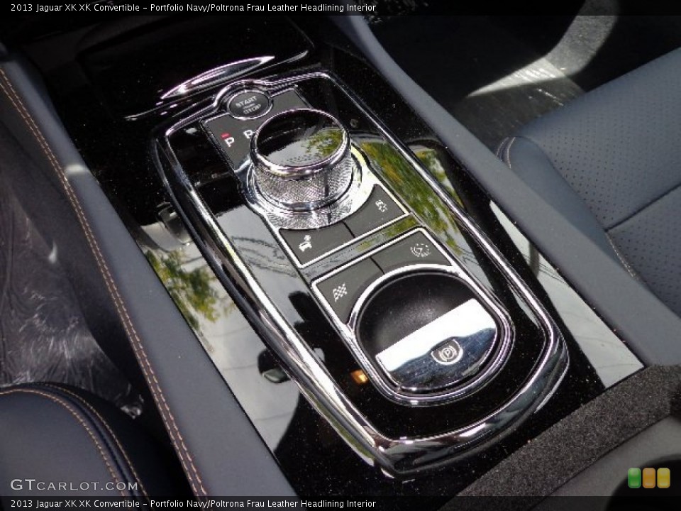 Portfolio Navy/Poltrona Frau Leather Headlining Interior Transmission for the 2013 Jaguar XK XK Convertible #80967525