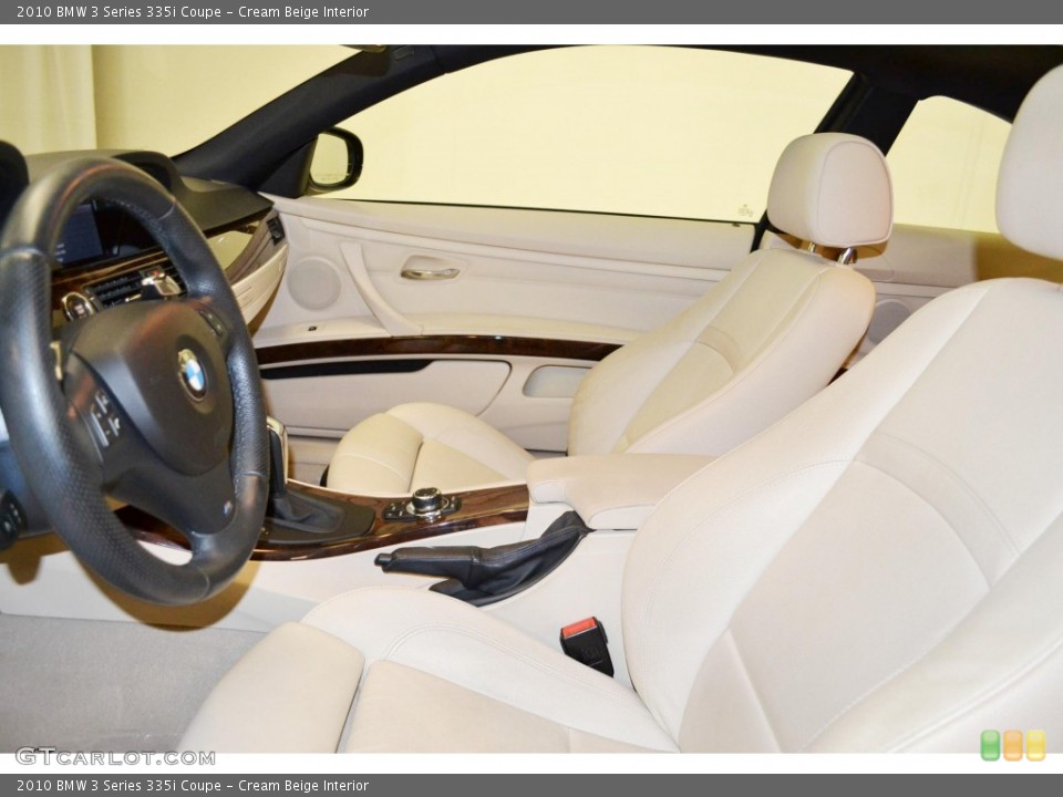 Cream Beige Interior Photo for the 2010 BMW 3 Series 335i Coupe #80969400