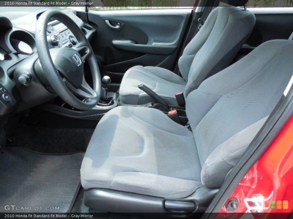 Gray Interior Photo for the 2010 Honda Fit  #80971493