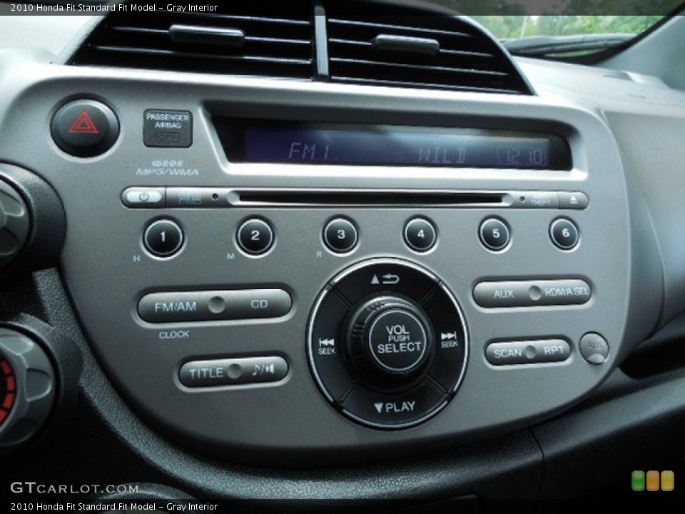 Gray Interior Audio System for the 2010 Honda Fit  #80971854
